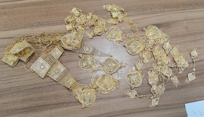 Окръжна прокуратура-Хасково привлече като обвиняем турски гражданин за контрабанда на златни накити за 154 483 лева