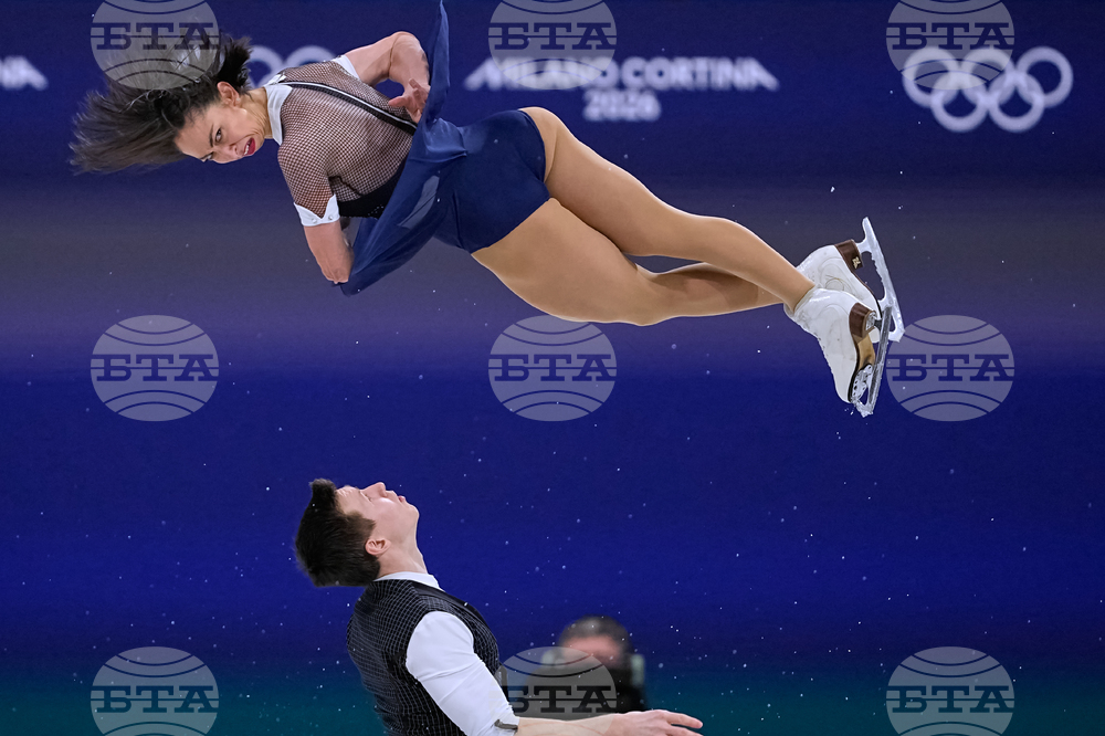 APTOPIX Milan Cortina Olympics Figure Skating