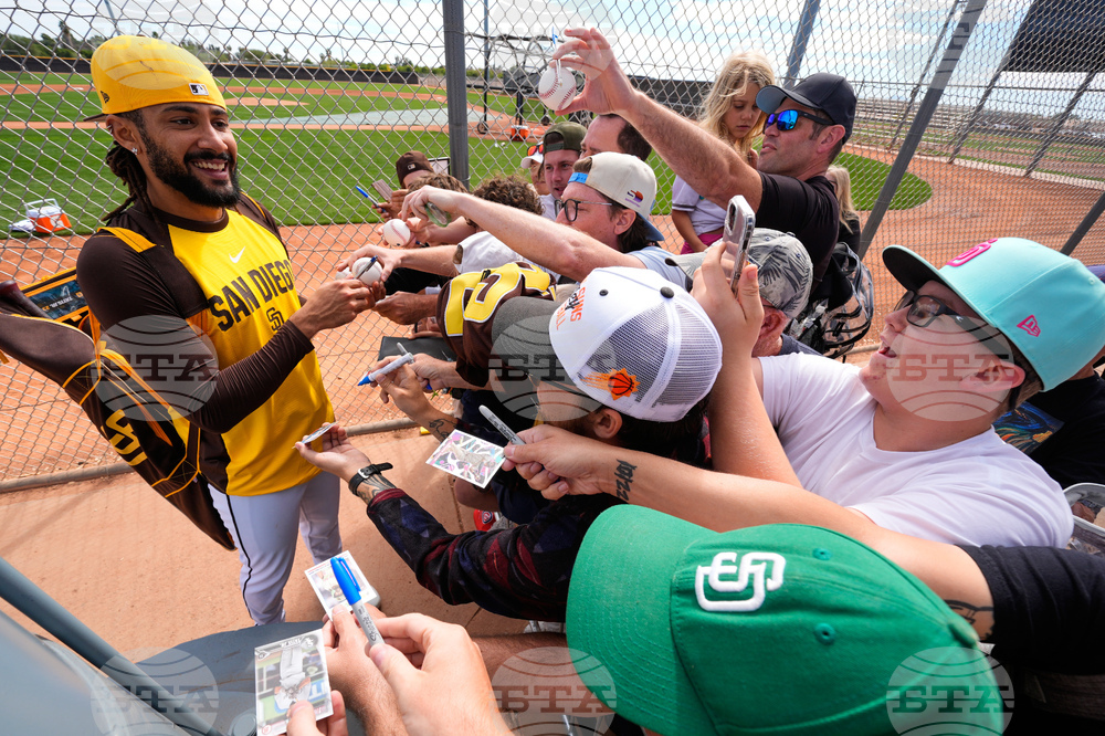 Padres Spring Baseball