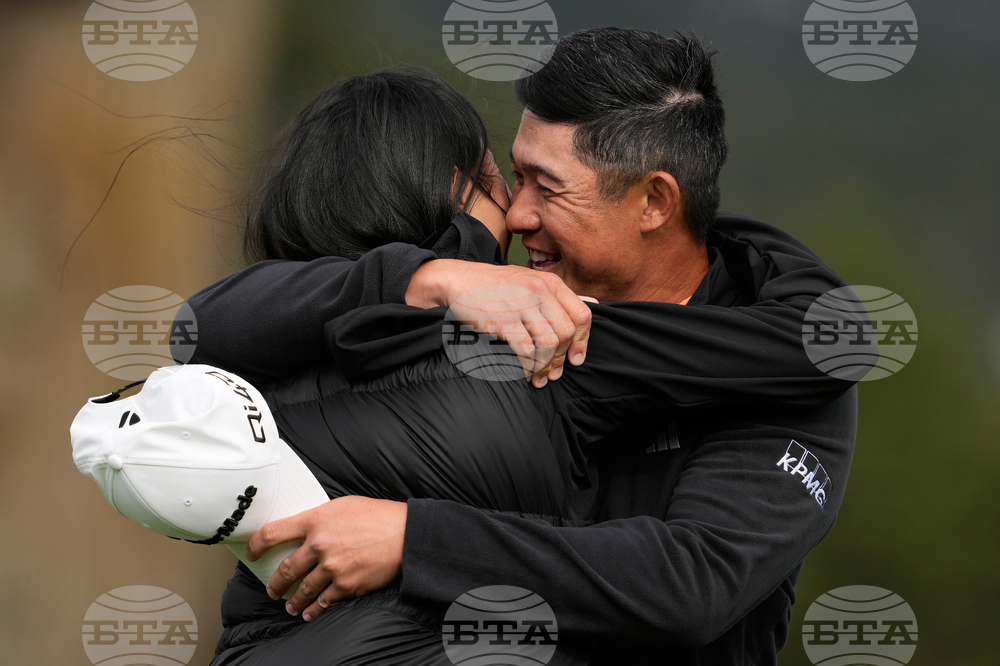 APTOPIX Pebble Beach Golf