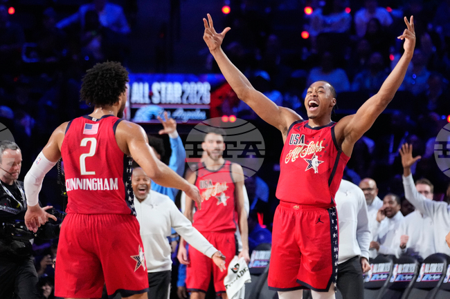 APTOPIX NBA All-Star Game Basketball