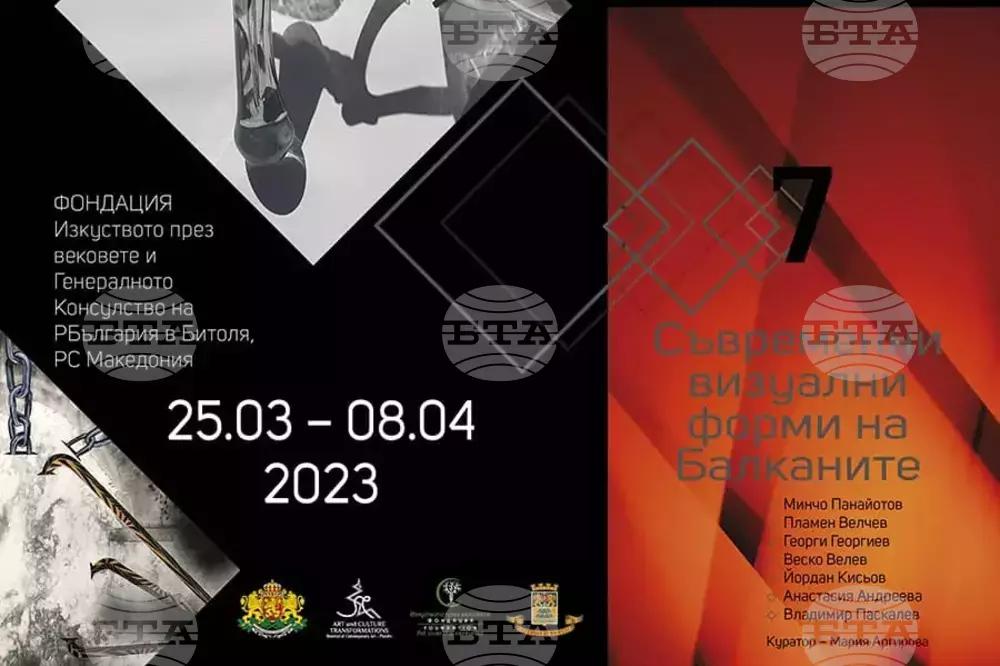 Bulgarian Consulate General in Bitola Hosts Exhibition on Contemporary Visual Forms in Balkans