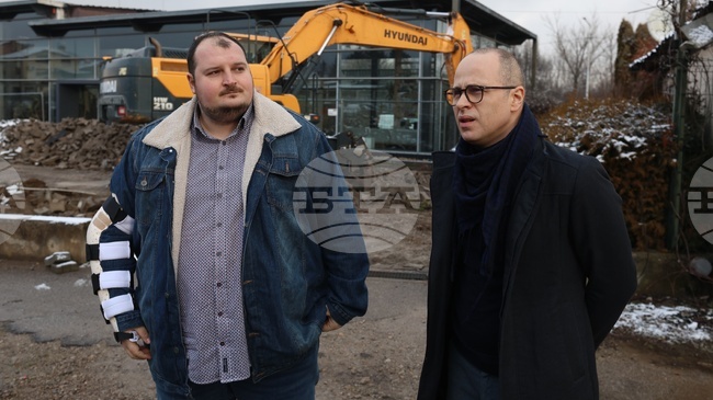 При подходящи метеорологични условия строежът на последния участък на бул. „Тодор Каблешков“ ще приключи за около 70 дни, каза Никола Лютов