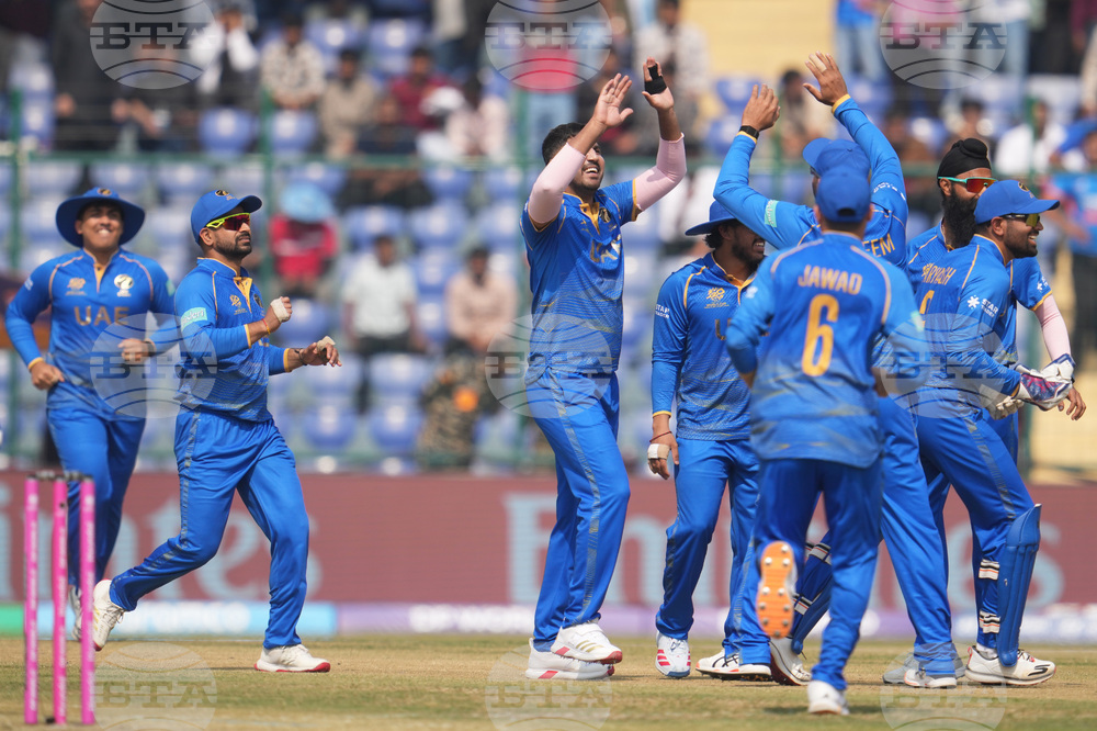 CORRECTION Afghanistan United Arab Emirates T20 WCup Cricket