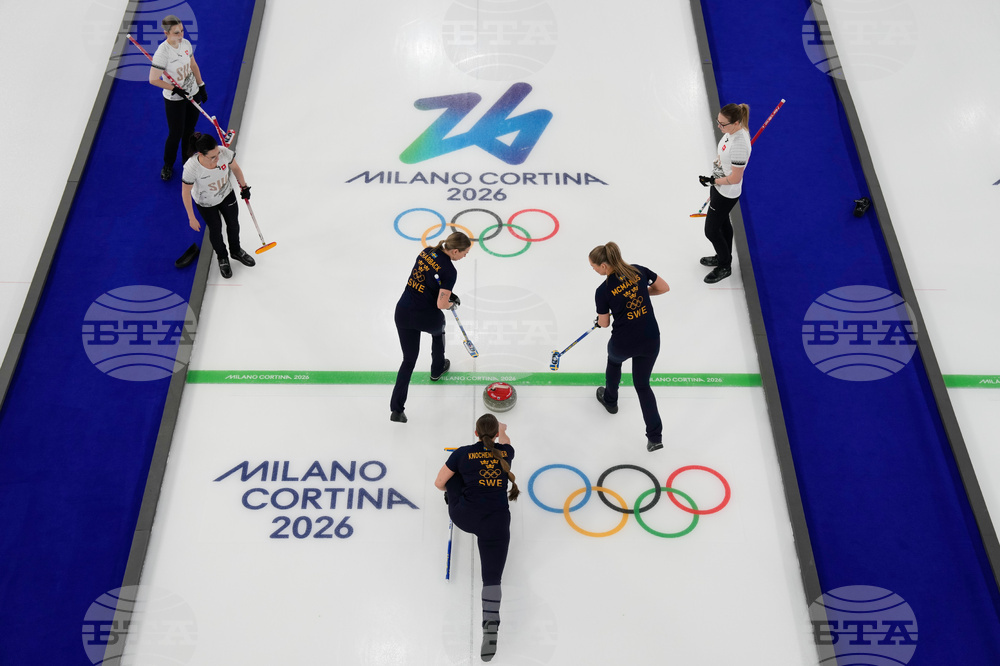 APTOPIX Milan Cortina Olympics Curling