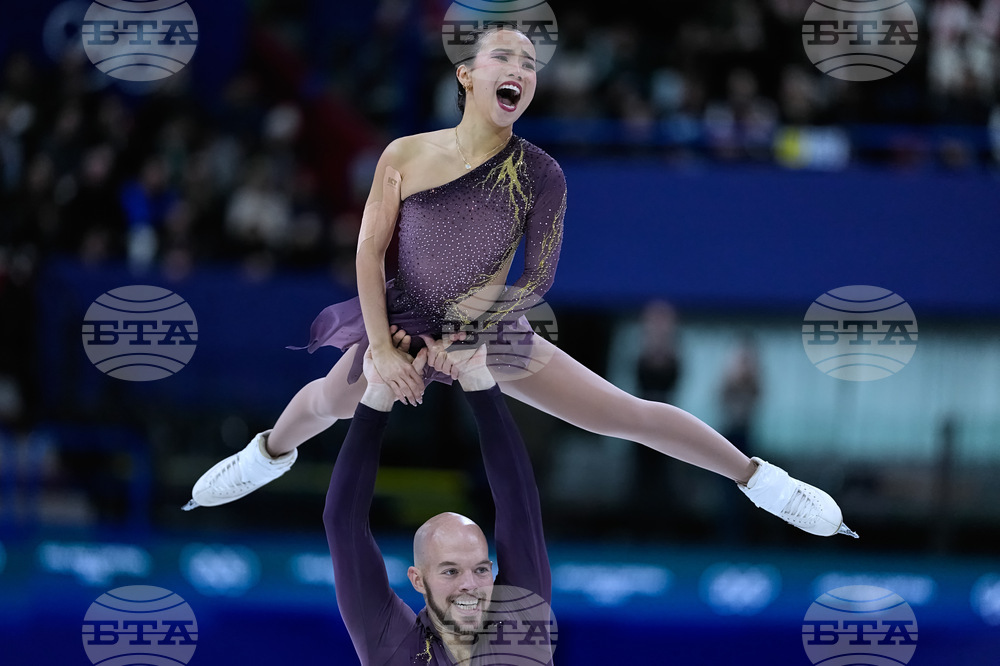 APTOPIX Milan Cortina Olympics Figure Skating