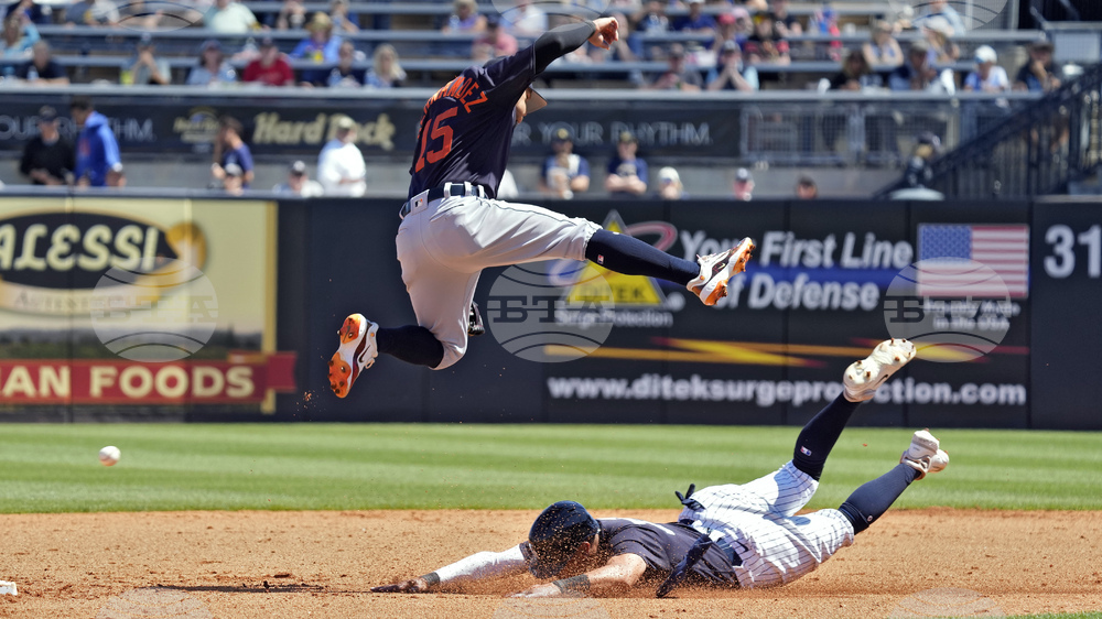 APTOPIX Tigers Yankees Baseball