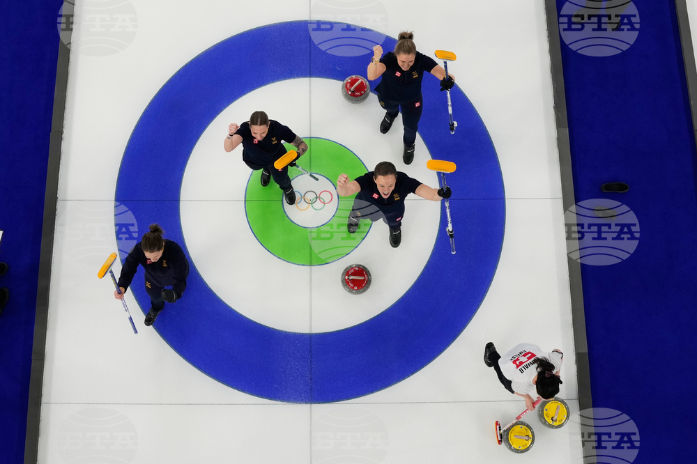APTOPIX Milan Cortina Olympics Curling