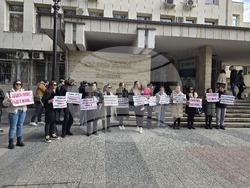 Пловдив - протест против промяна на мярката за неотклонение на Никола Бургазлиев