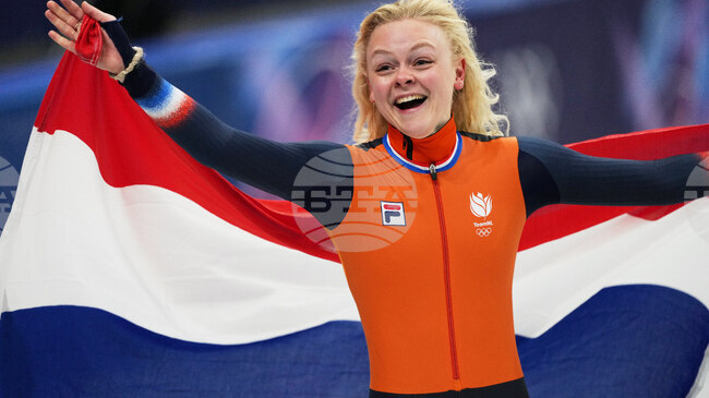 Ксандра Велзебур от Нидерландия спечели златото на 1000 метра в шорттрека на Зимните олимпийски игри в Милано-Кортина