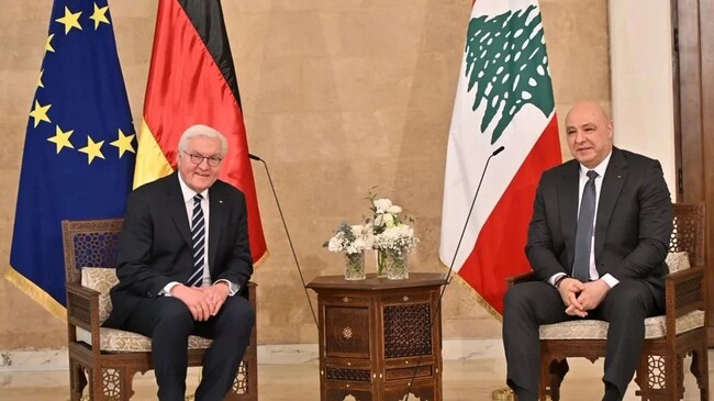 ННА: Германия ще остане ангажирана с Ливан и след мисията на Временните сили на ООН, заяви президентът Щаймайер