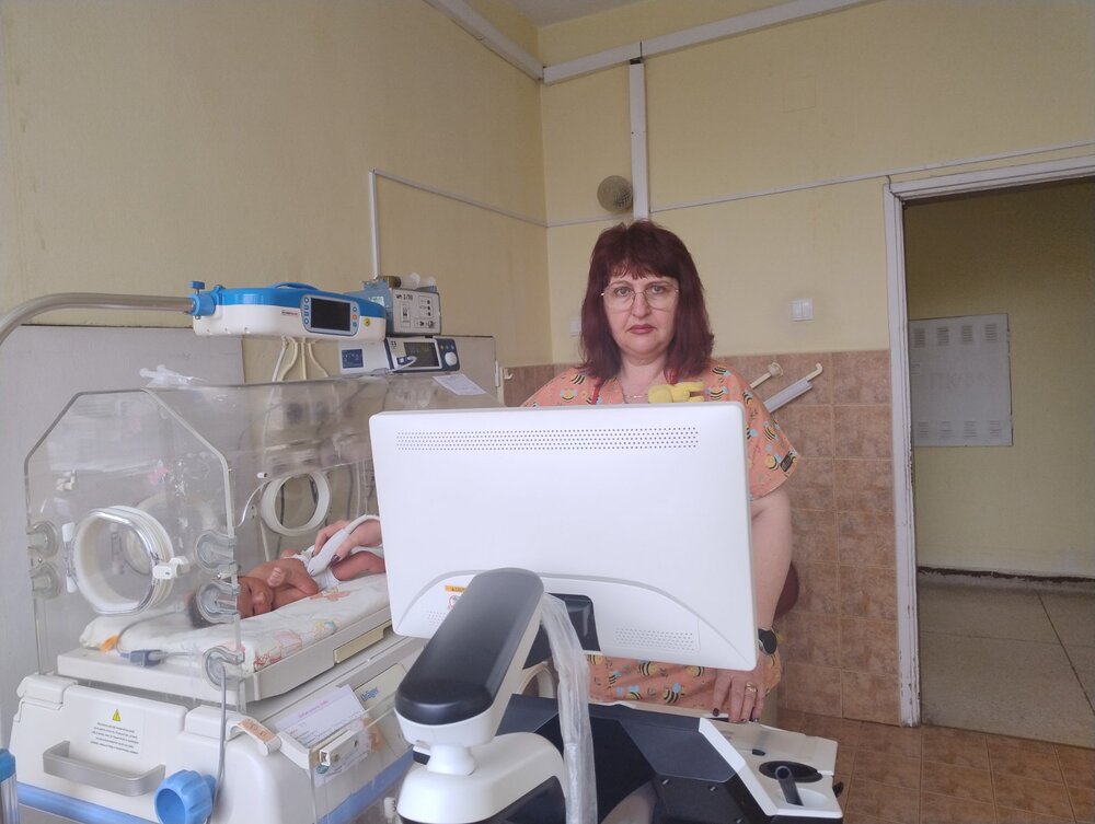 Сонда за ехокардиография при новородени беше дарена на болницата в Шумен от Италианския лицей в София 
