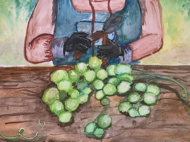 Ученици от Българското неделно училище „Българска светлица“ в Измаил отбелязаха Трифон Зарезан с тематични рисунки