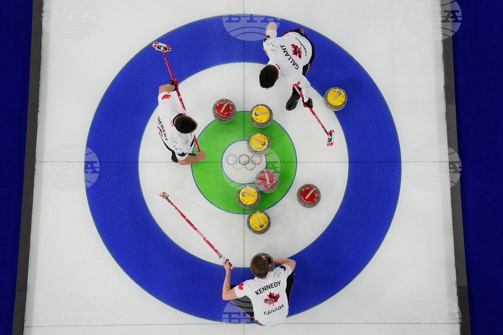 APTOPIX Milan Cortina Olympics Curling