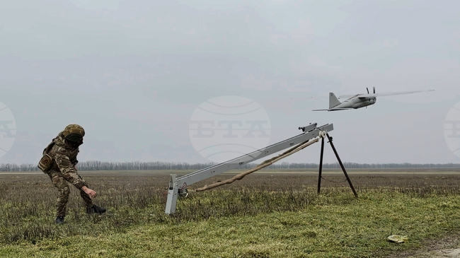 Русия е използвала рекорден брой дронове срещу Украйна през март, съобщи Франс прес