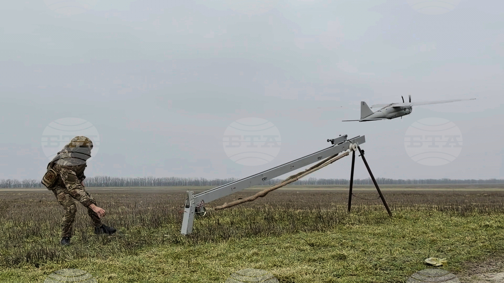 Русия е използвала рекорден брой дронове срещу Украйна през март, съобщи Франс прес