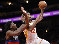 Pistons Hawks Basketball