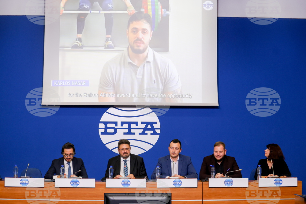 Национален пресклуб на БТА София - "Спортист на Балканите" 2025