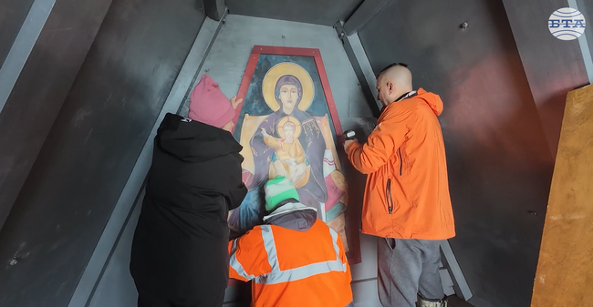 Icon Painter Ganka Pavlova Brings New Icons Inspired by Boyana Church to Bulgaria’s Antarctic Base