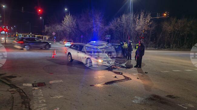 Заради катастрофа е затрудно движението на кръстовище в Пазарджик, съобщиха от полицията