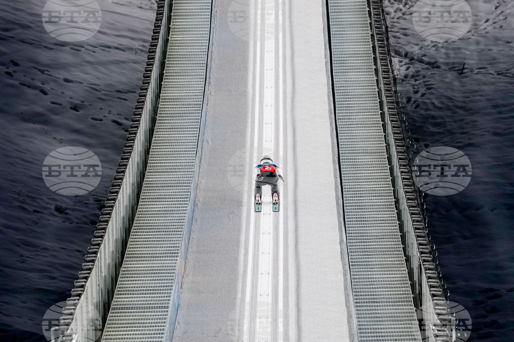 APTOPIX Milan Cortina Olympics Ski Jumping