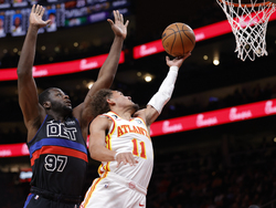 Pistons Hawks Basketball