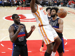 Pistons Hawks Basketball
