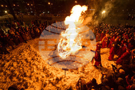 APTOPIX Russia Buddhist Lunar New Year