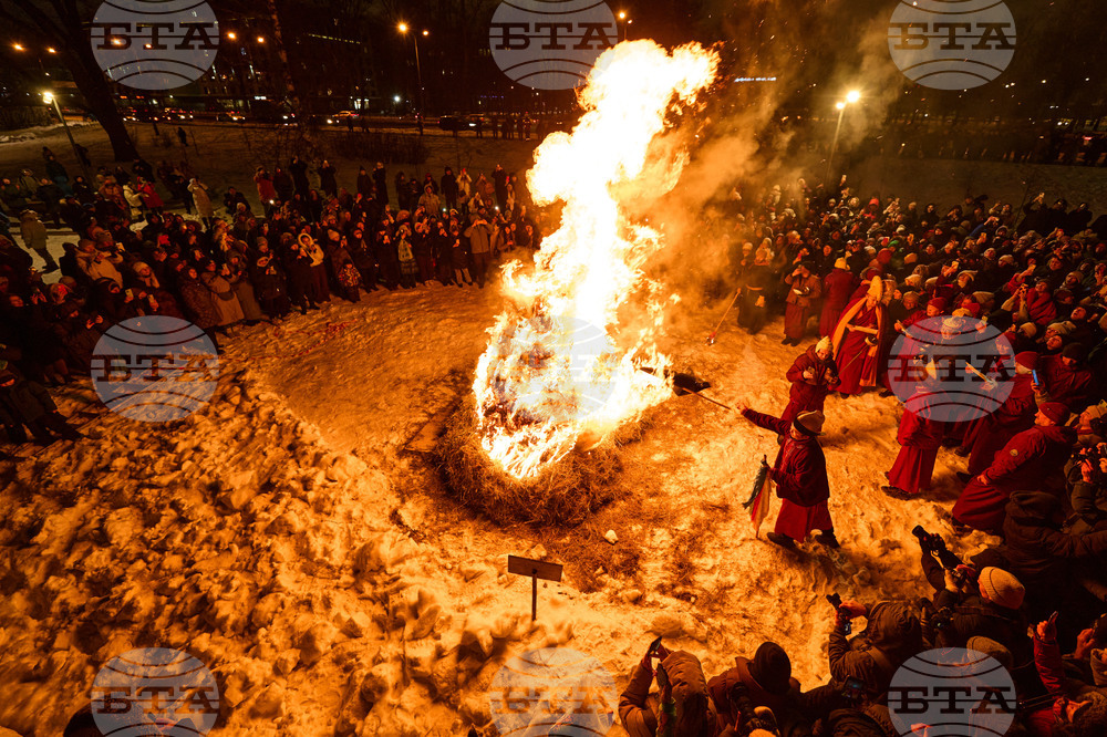 APTOPIX Russia Buddhist Lunar New Year