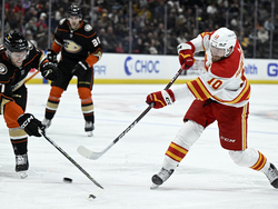 Flames Ducks Hockey