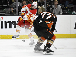 Flames Ducks Hockey