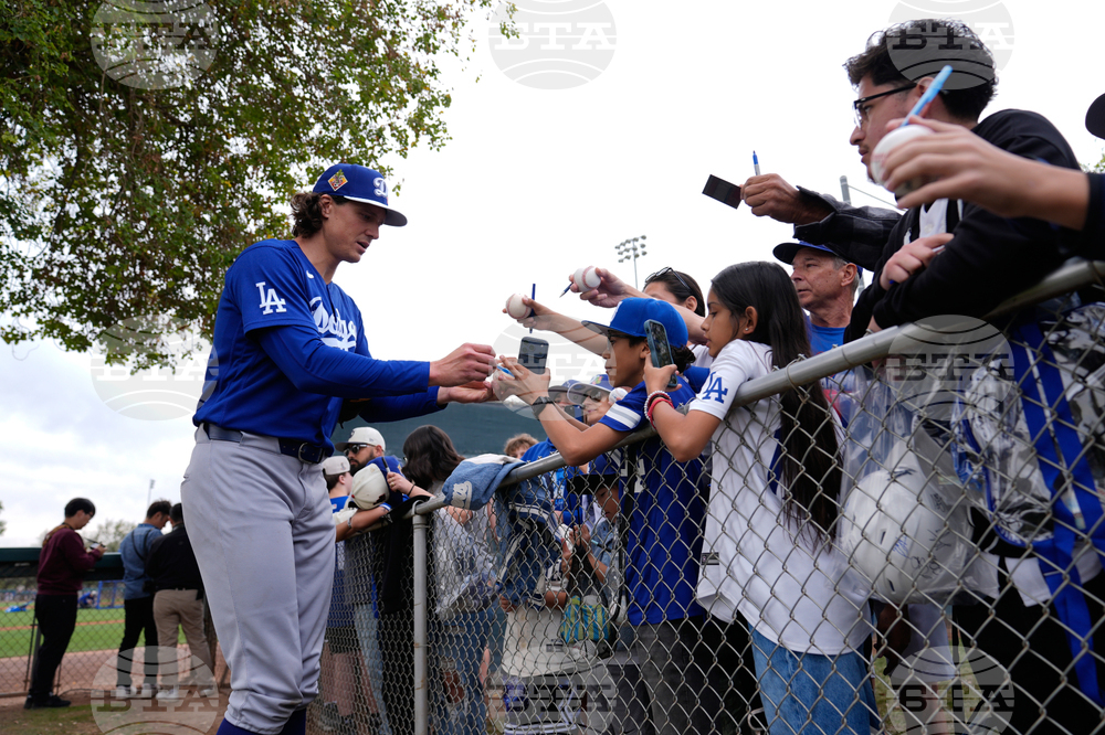 Dodgers Spring Baseball