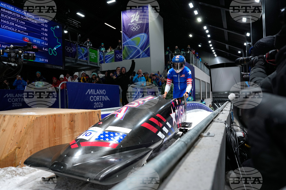 Milan Cortina Olympics Bobsled