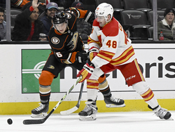 Flames Ducks Hockey