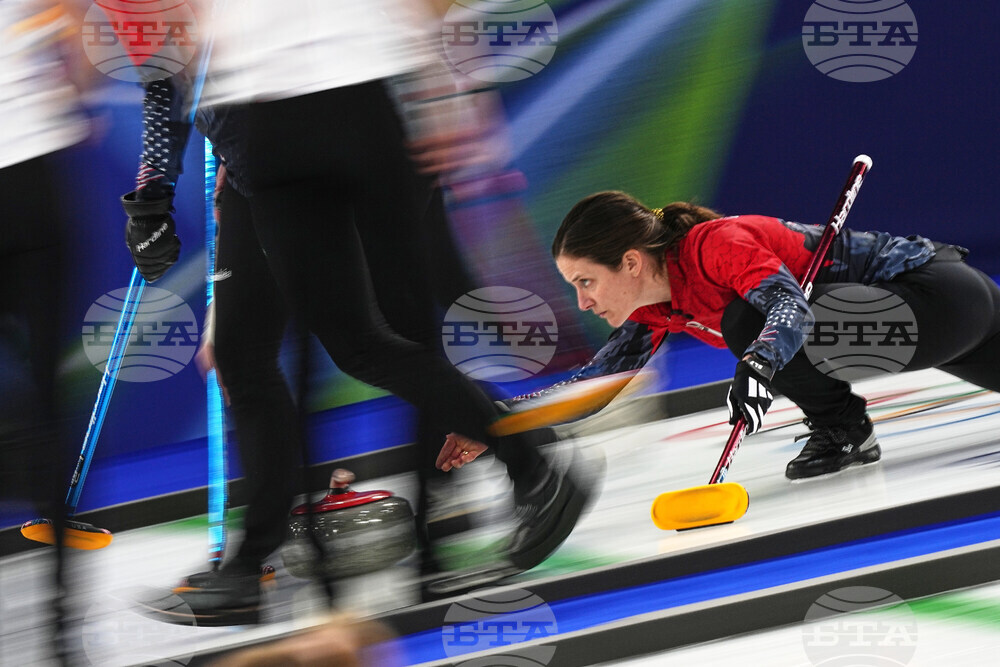 APTOPIX Milan Cortina Olympics Curling