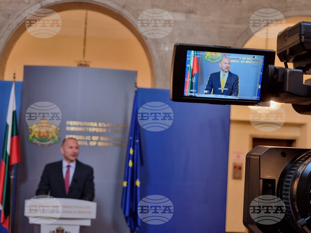 Министерски съвет - Росен Христов - брифинг