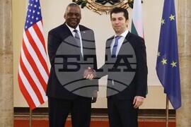 Кирил Петков - Лойд Дж. Остин - среща