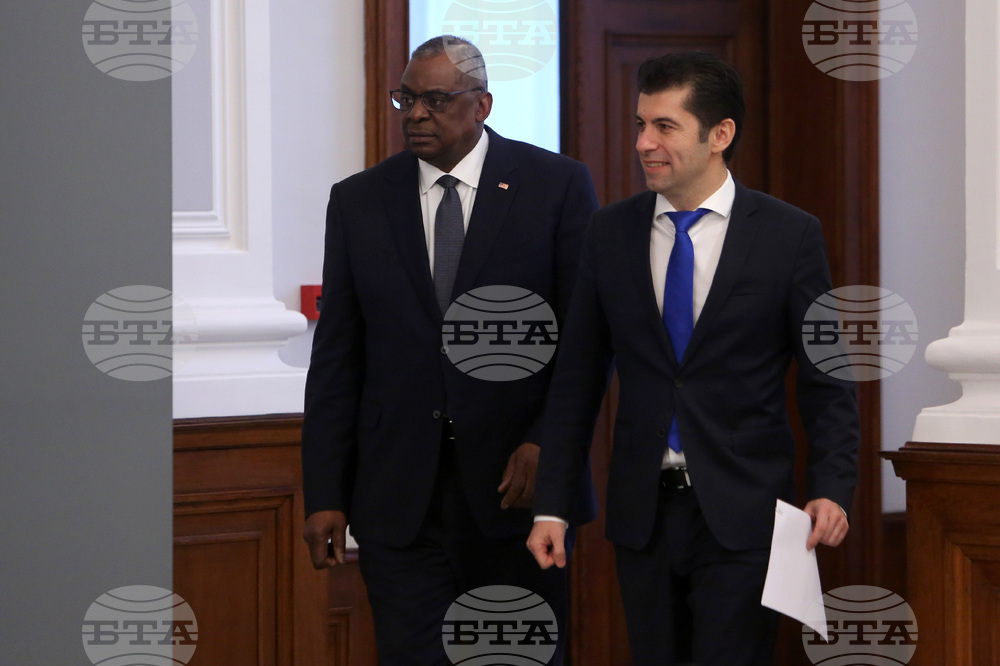 Кирил Петков - Лойд Дж. Остин - пресконференция