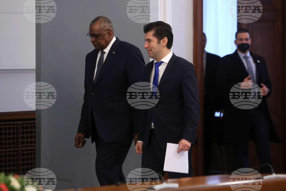 Кирил Петков - Лойд Дж. Остин - пресконференция