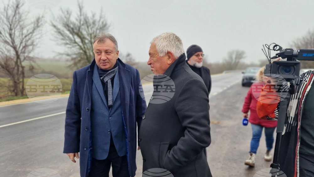 Шумен - село Лозево - път - ремонт - брифинг