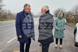 Шумен - село Лозево - път - ремонт - брифинг