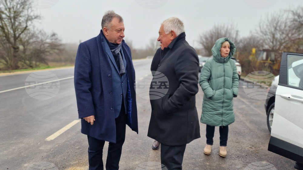 Шумен - село Лозево - път - ремонт - брифинг