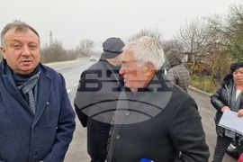 Шумен - село Лозево - път - ремонт - брифинг