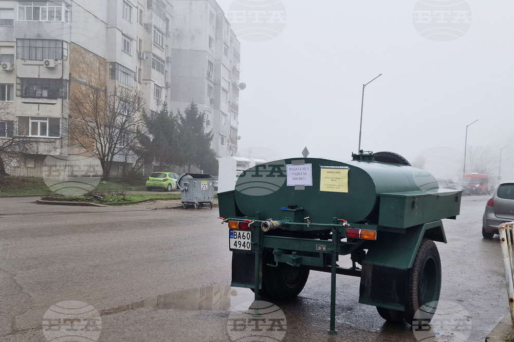 Шумен - водоподаване - авария - водоноски