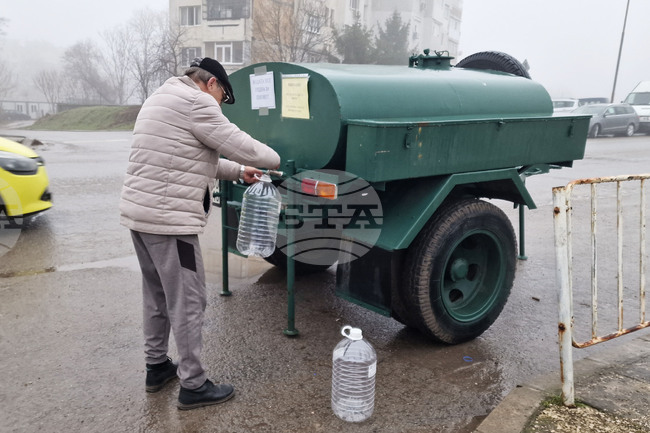 Шумен - водоподаване - авария - водоноски