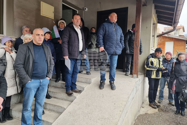 Село Бистрица - кметове - протест