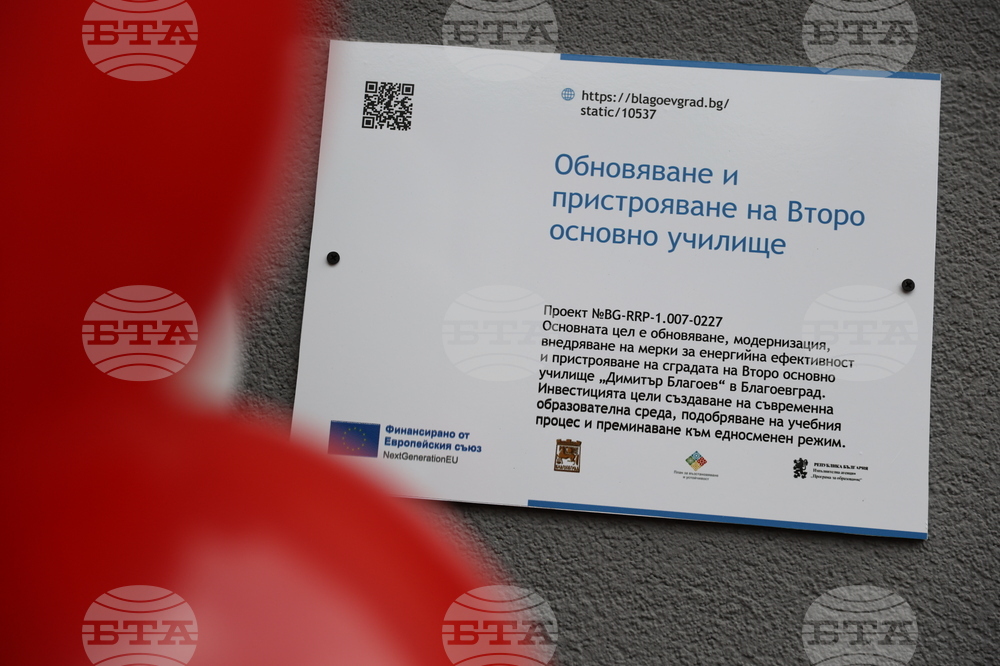 Благоевград - Второ основно училище „Димитър Благоев“ - обновена база