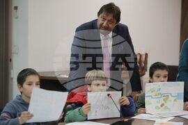 Иван Шишков - деца - среща