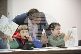 Иван Шишков - деца - среща