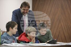 Иван Шишков - деца - среща